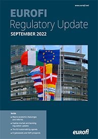 Cover Regulatory update - Prague - September 2022